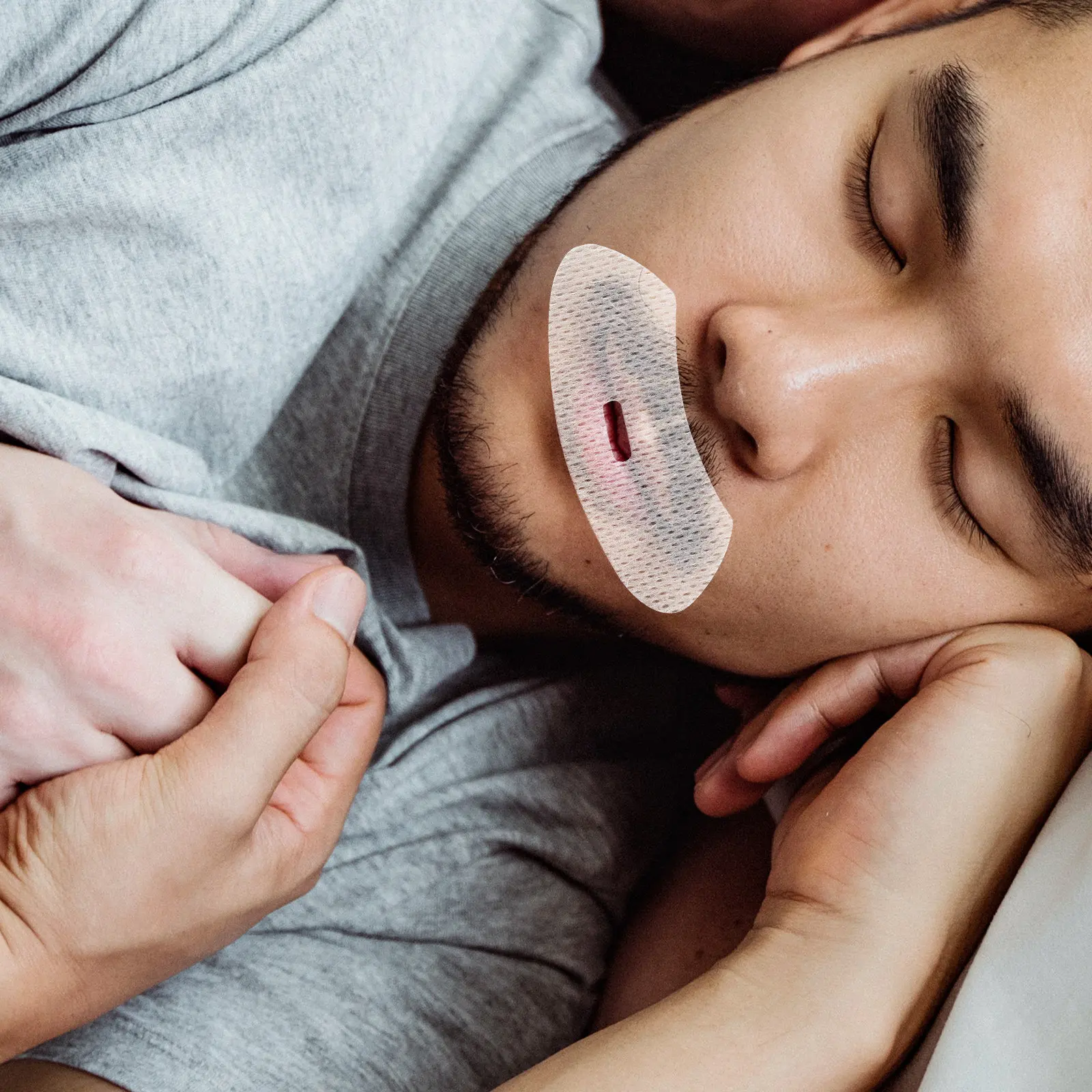 

20Pcs Mouth Tape Stickers for Sleeping Devices Breathable Skin Safe Adhesive Mouth Breathing Control Strips