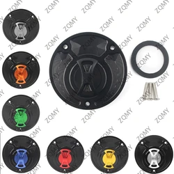 Motorcycle Fuel Gas Tank Cap Cover For Yamaha MT01 R6 R1 FZ1 FZ6 FZ16 YZF R15 R125 FJR XJR 1300 MT07 For Ducati 996 998 848 1098