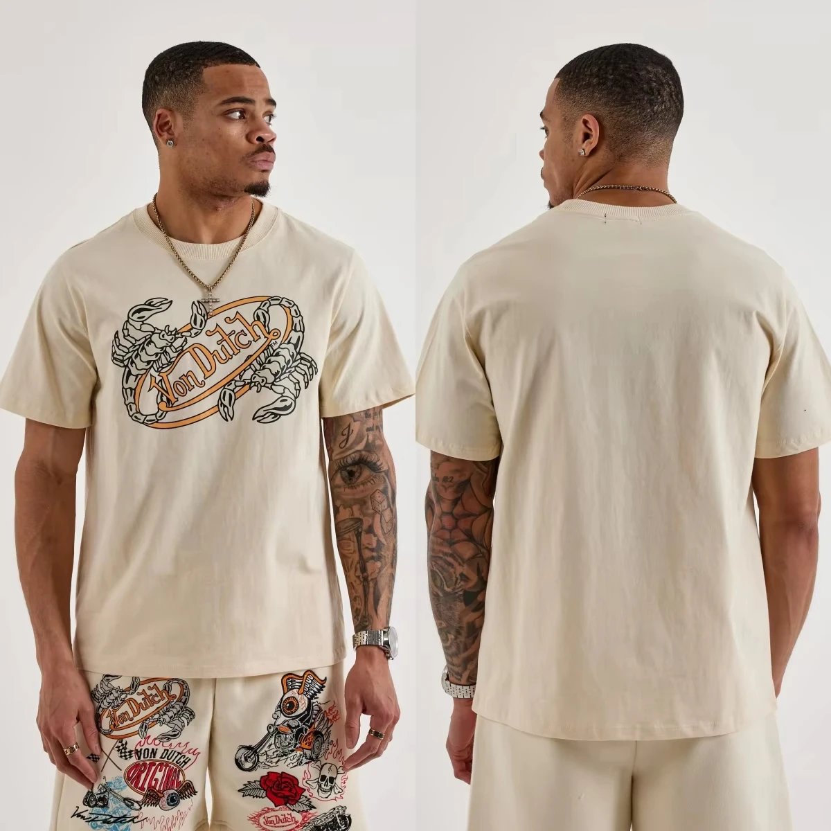 Camiseta Clássica de Verão com - Streetwear Brand Best avaliação e preço