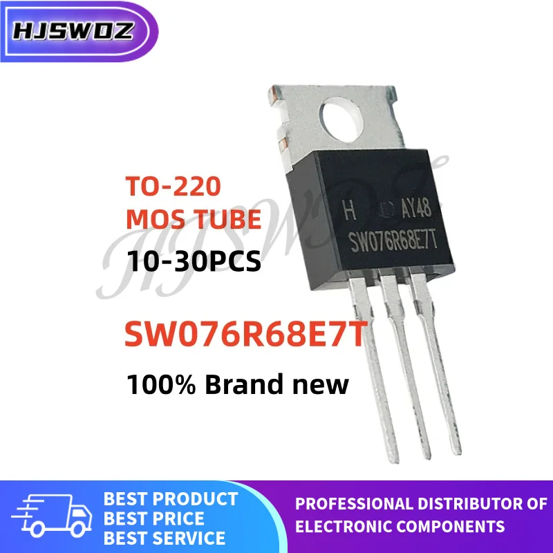 10PCS-30PCS New SW076R68E7T SW 076R68E7T TO-220 MOS FET Field-effect Transistor