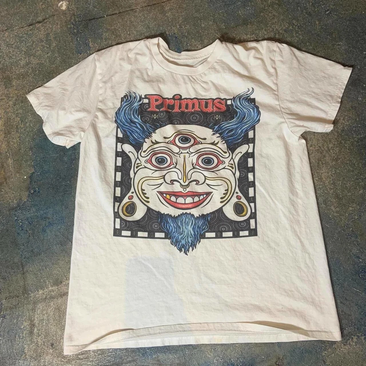 

Primus Metal Rock Band Short Sleeve Classic Cotton Shirt Printed T-Shirt Men's and Women's Cotton Top Casual Women's Clothing