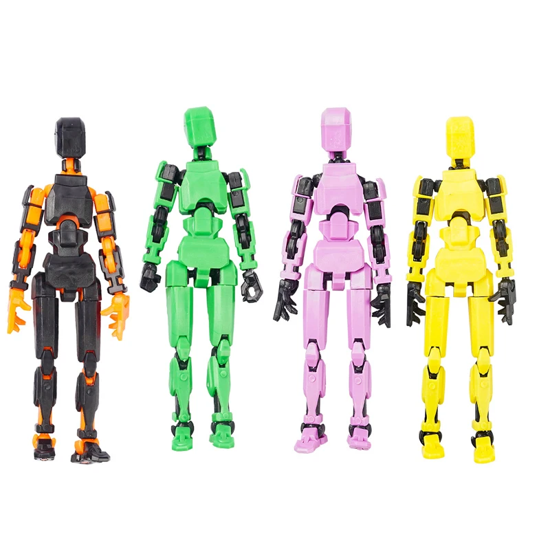 Titan Robot Action Figure 3D Printed With Full Articulation For Stop Motion Animation 13 Action Figure Dummy Children's Toys