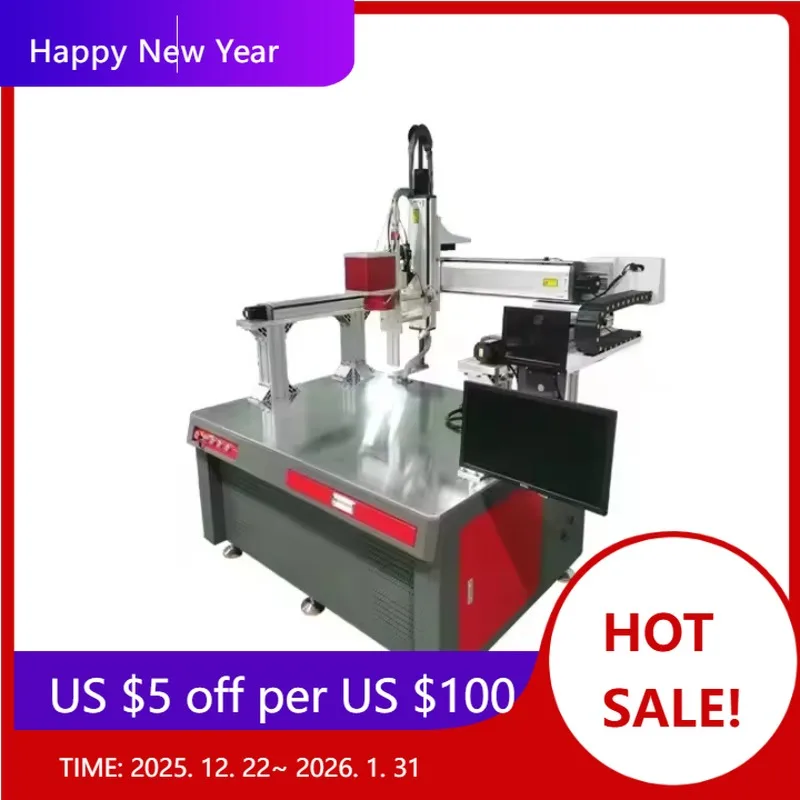 

【Factory】New Galvanometer Welding Machine, New Energy Battery Lug Welding High-speed Scanning Spot Welding