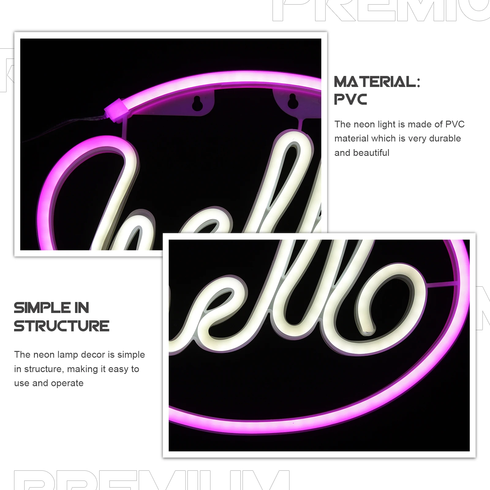 

LED Decorative Lights Neon Sign Party Restaurant Signs for Bedroom Child