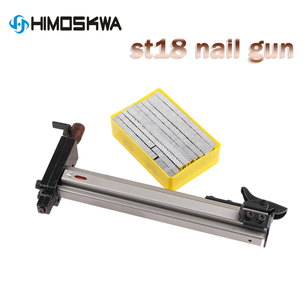 Manual nail gun steel st18 nail gun woodworking concrete nailer cement wall nailing wire groove wall nailer dedicated