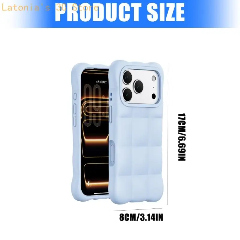 Weiche Handyhülle mit Cloud Matte und Kameraöffnung für Phone 17 Series X3UB – Detail 6