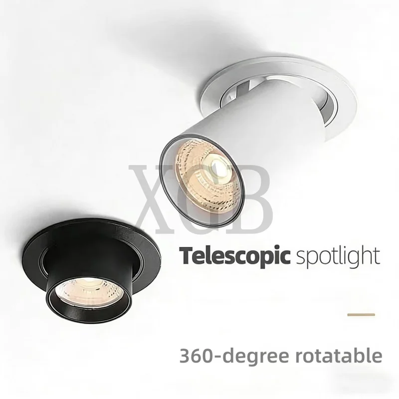 

Светодиодные встраиваемые потолочные светильники, выдвижные, поворотные, регулируемые, 9W 12W 15W 20W 25W 30W 35W для дома и помещений