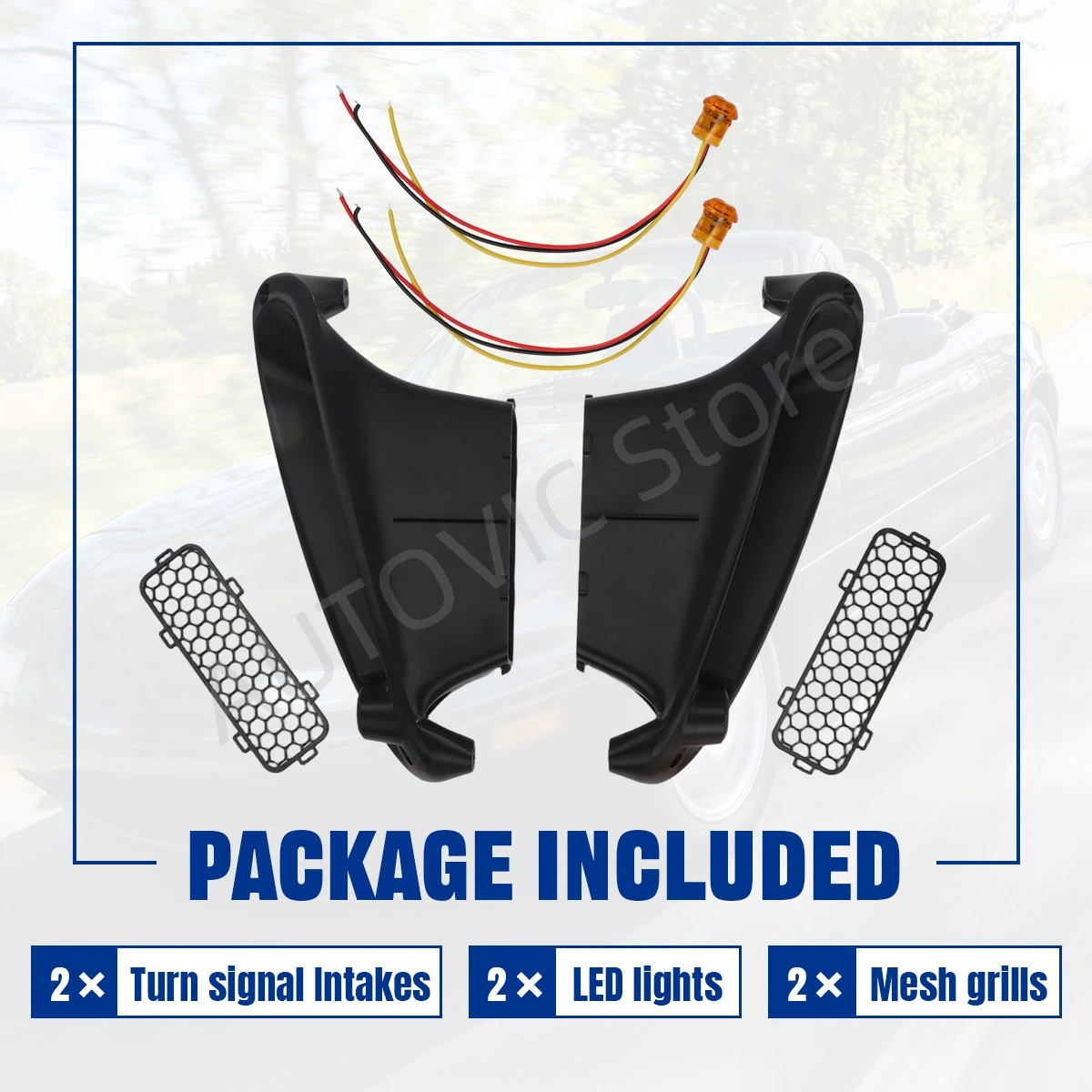 for-mazda-miata-mx-5-na-1990-1997-led-air-intake-turn-signal-lights-honeycomb-mesh-grilles