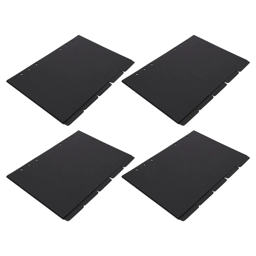 20 قطعة علامات التبويب الملونة مؤشر ورق دفتر الموثق فواصل استبدال المفكرة فواصل تصنيف علامات التبويب لكمات مقسم ل #2