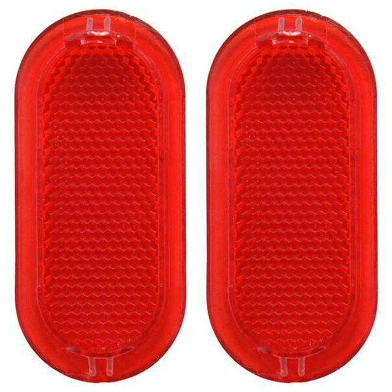 10Pcs Red Interior Door Panel Warning Light Cap Reflector For Polo Beetle Caddy Touran 6Q0947419