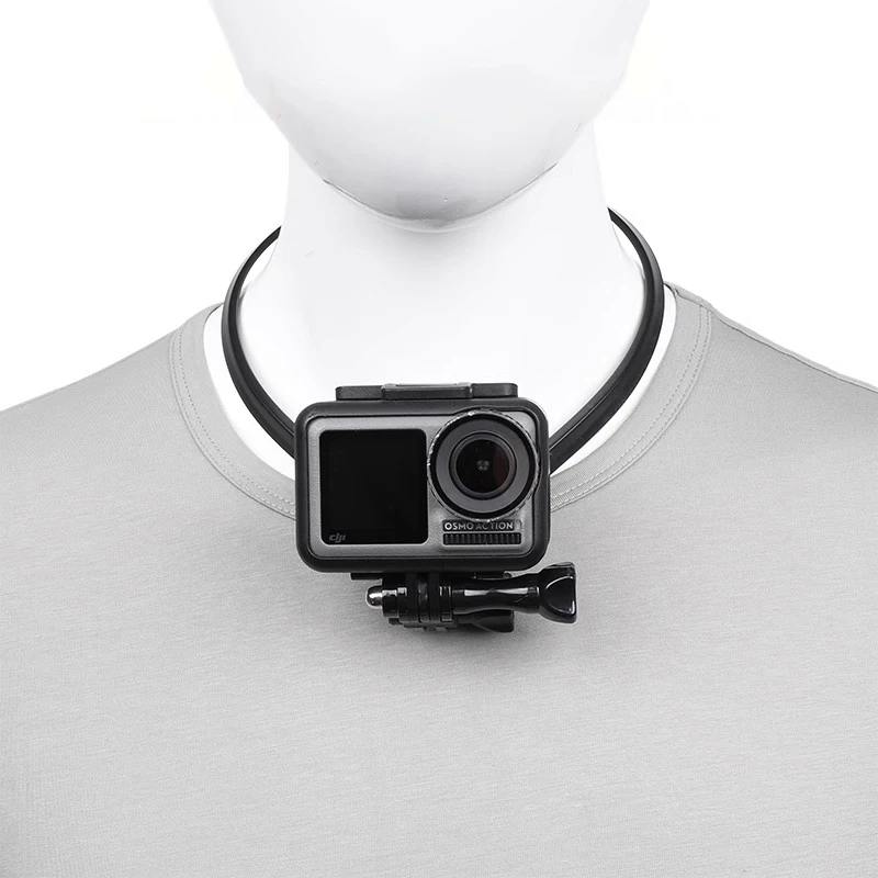 Neck Holder Lanyard Strap First Perspective Horizontal Vertical Shooting Adapter for Gopro Hero/ DJI Action 5 Pro 4 3 2 1 Camera