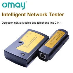 Professional Network Cable Tester RJ45 RJ11 RJ12 CAT5 UTP LAN Networking Tool Handheld Wire Telephone Line Detector