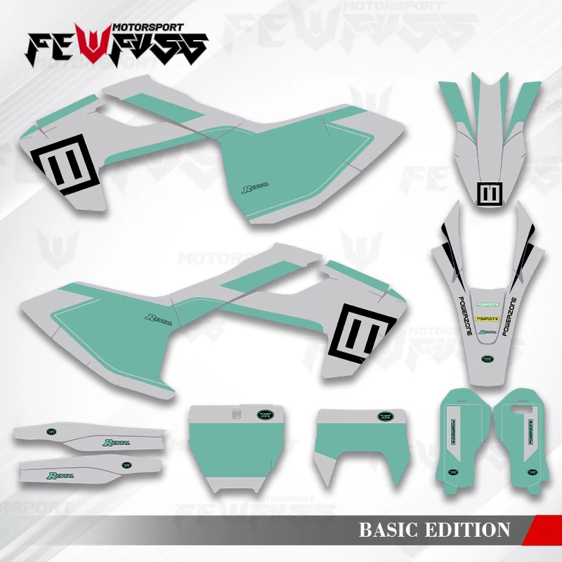 

Графические наклейки Fewfuss, наклейки на мотоцикл, фон на заказ для Husqvarna TC FC TX FX FS 2016 17-18 TE FE 2017 2018 2019 003