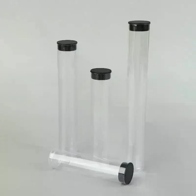 /ACR/Travel/Camping/School/Home Clear Travel Toothbrush Case Storage Tubes With Lids Portable Toothbrush Holder 5pcs For