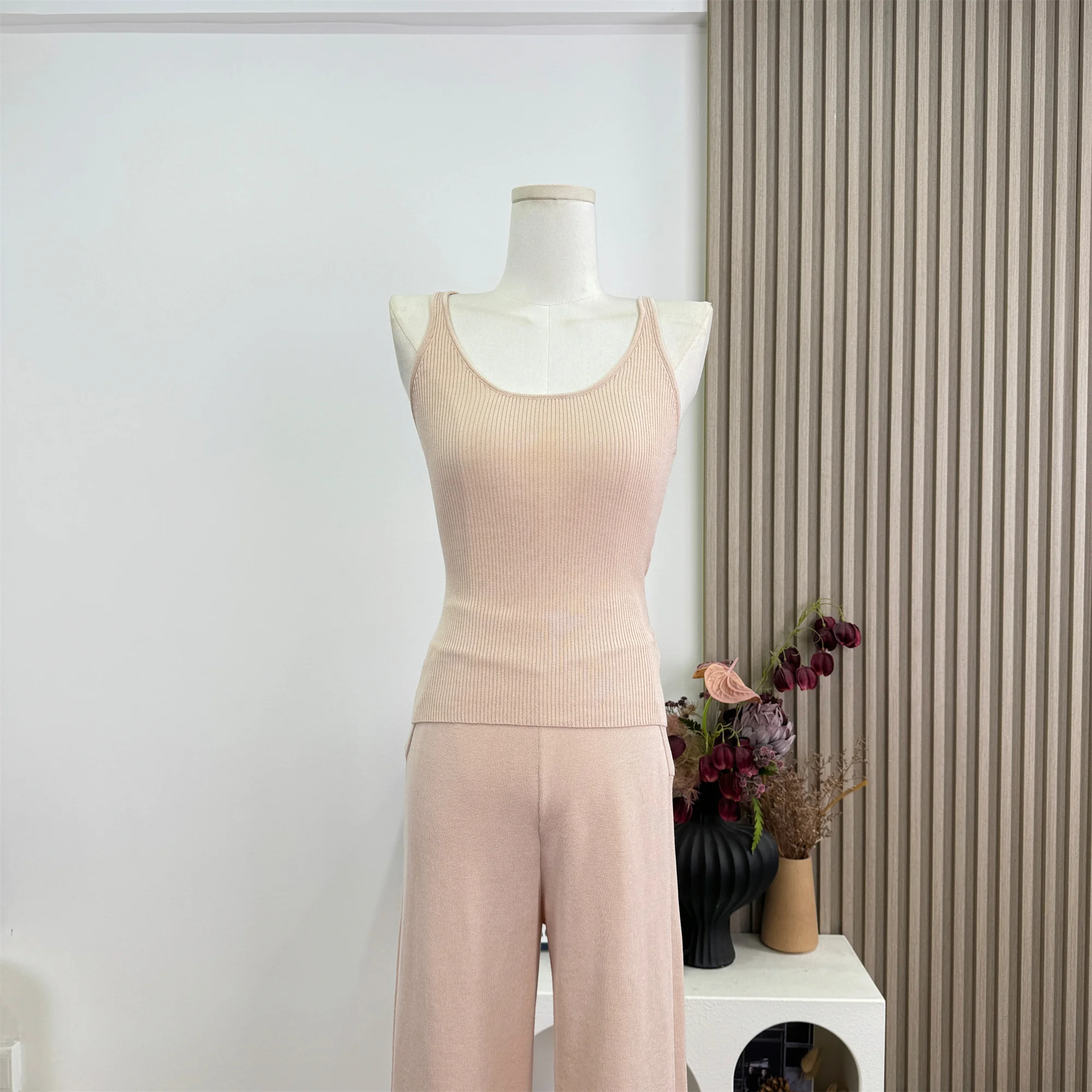 Women's Elegant Spring Autumn  - огляд і ціна Wide Leg Palazzo Pants
