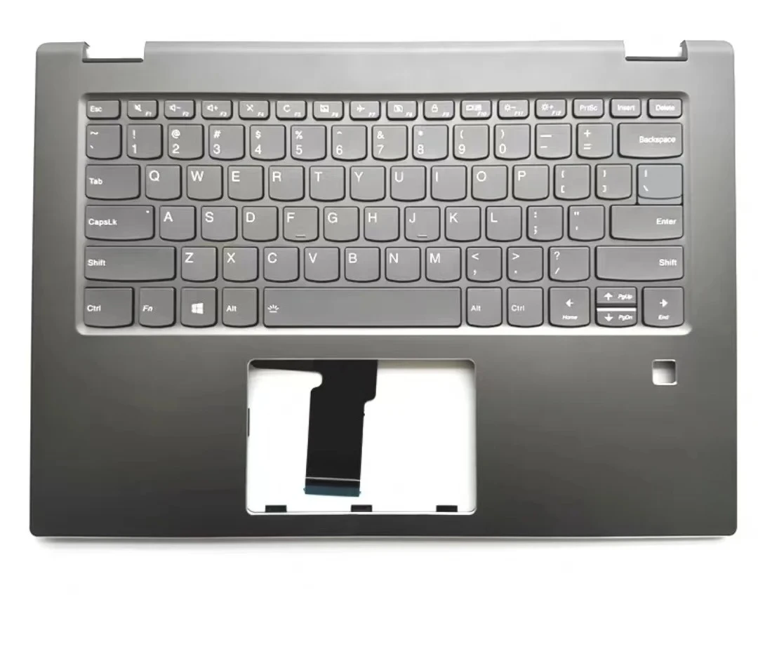 NEW LCD Back Cover For Lenovo Yoga 520-14 520-14IKB FLEX 5-1470 Front Bezel/Palmrest/Bottom Case Laptop Housing Cover Case Black