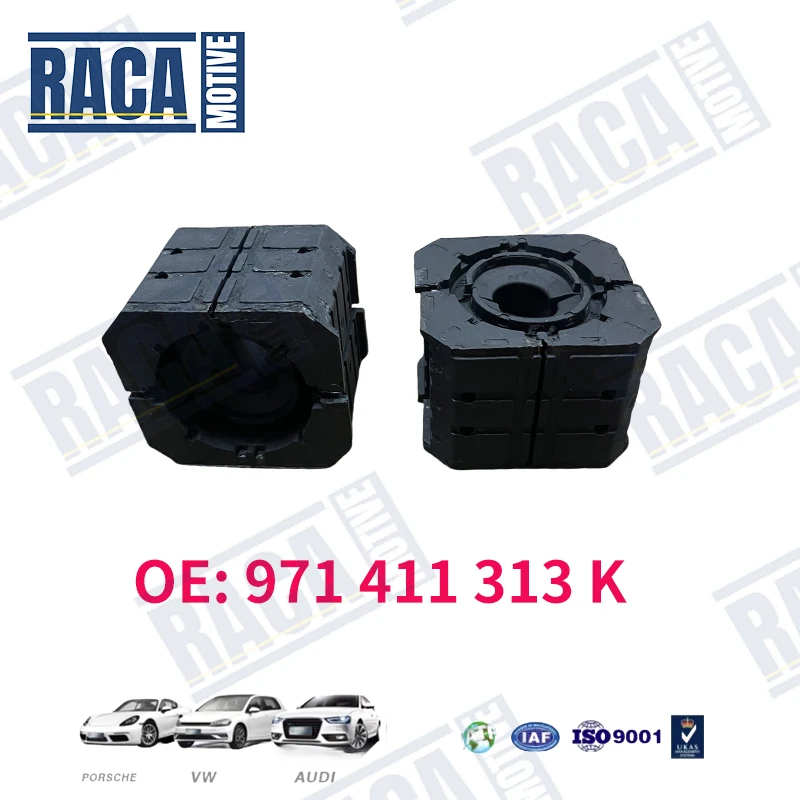 For Porsche Panamera 971 Taycan Front Suspension Stabilizer Anti-Sway Bar Bushing Kit 971411313K 971411313E 971411313G