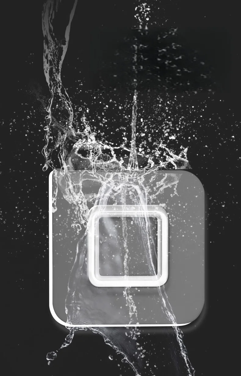 7x7cm Spurloser Klebehaken, Bohrerfreier Schwerlast-Wasserdichter Aufhänger für Kleinteile, Handtücher, Taschen, Wohnungs- und Studentenwohnheimdekoration – Detail 4