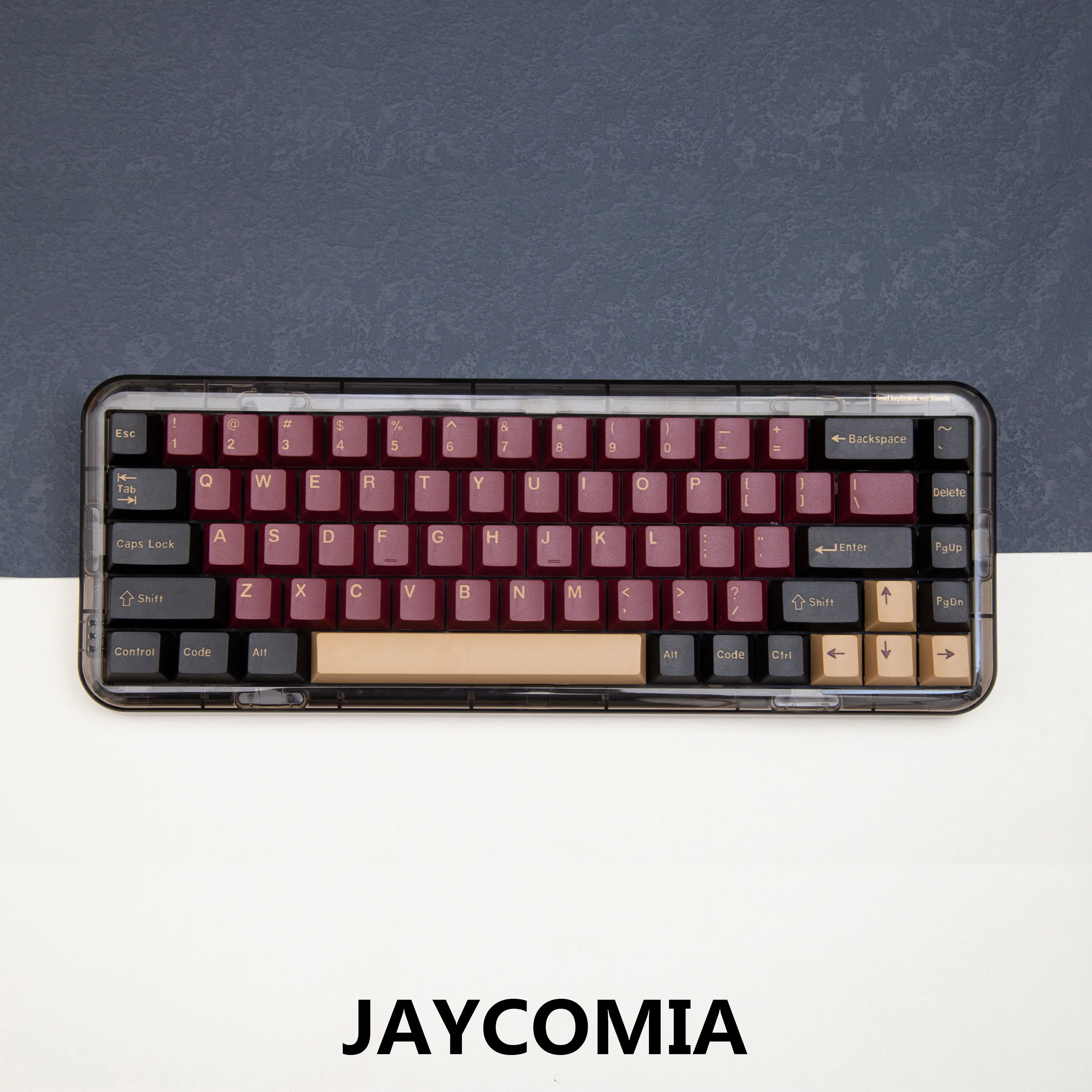 Imagem -05 - Gmk-double Shot Keycaps Perfil Cereja Material Pbt Samurai Vermelho 8008 Botânico Shoko Olivia para Teclado Mecânico 6.25u 7u