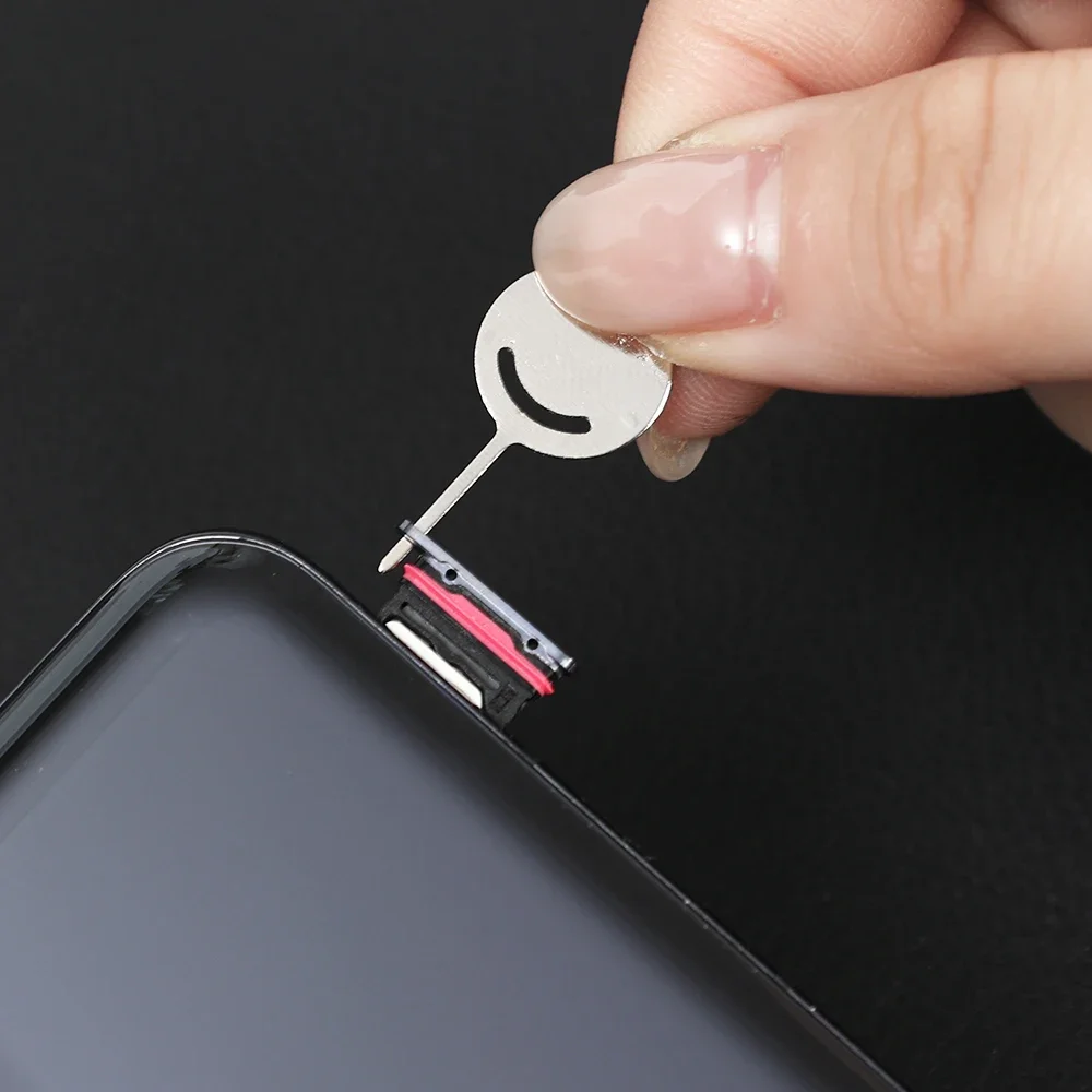 Pin de aguja de extracción de tarjeta SIM, herramienta de tarjeta Micro SD para IPhone, Samsung, Xiaomi, Redmi