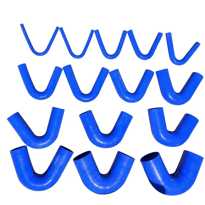 

Car Silicone Turbo Intercooler Pipe High Pressure V-Shaped 45-Degree Modified Air Filter Intake Tube for High Temperature