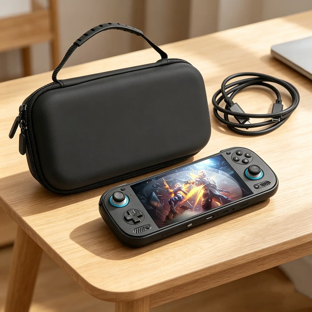 

Portable Hard Shell Carry Case for AYN Odin 3 Handheld Game Console Anti-Drop Storage Bag Travel Protective Cover