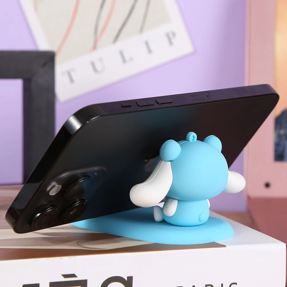 حامل هاتف محمول جديد من الرسوم المتحركة Sanrio بجانب السرير، قطعة أثرية خاصة، حلي صغيرة لطيفة ثلاثية الأبعاد متاحة
