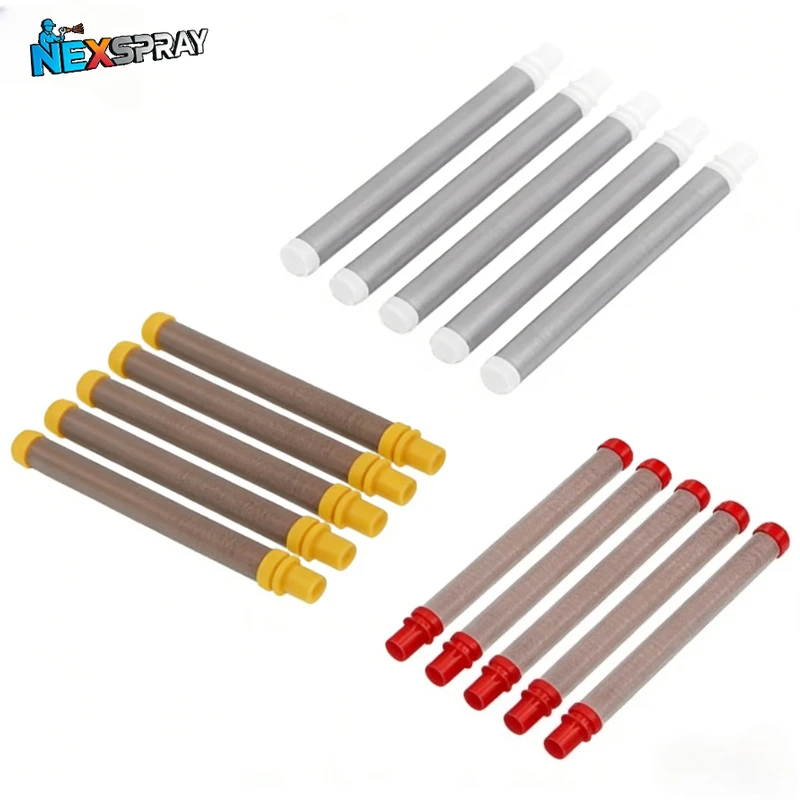Airless Spray Gun Filter Airless Spray Gun Accessories Filter 5Packs/10Packs Wgner Spraytech 60/100/200 mesh