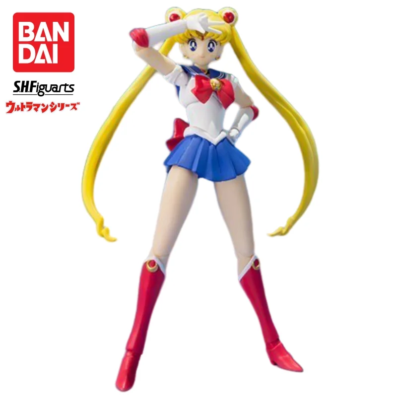 

In Stock Bandai S H Figuarts Original Sailor Moon Tsukino Usagi Model Doll Brand New Boxed Action Figure Anime Characters Garage
