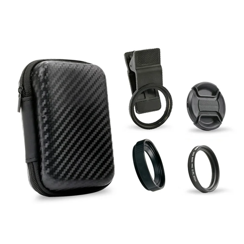 

N11R Professional HD Walking Way Phone Macro Lens 4K 20X 37MM Close-Up Photography Filter For Smartphone Shot