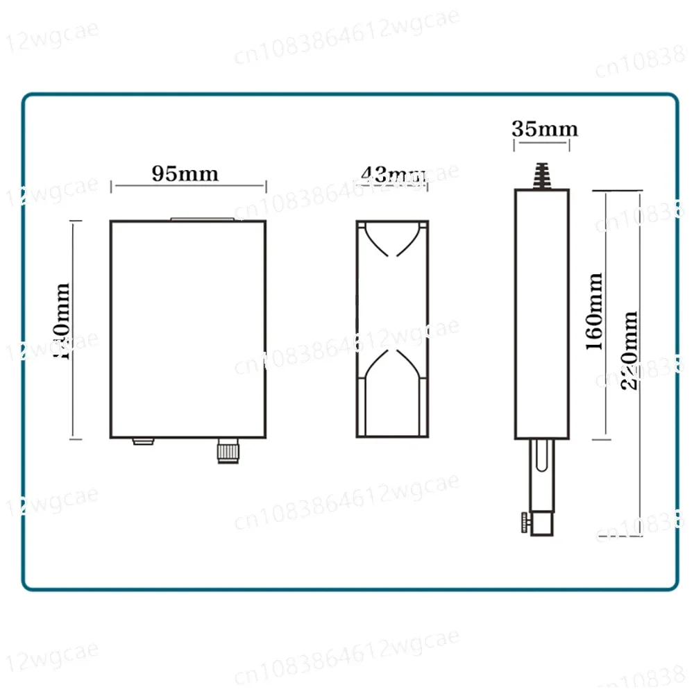 220V Electronic Hot Leather Edge Creaser Machine Brass Stamp Heater Grooving Iron Edge Sealing Tools Leathercraft Stamping 72W