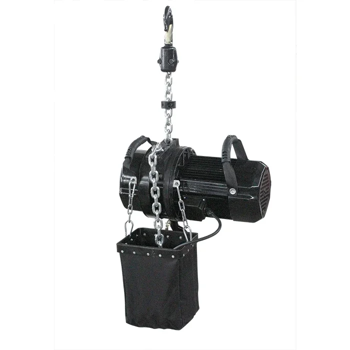 1t 2t Truss Electric Stage Hoist 220v 380v Chain Crane Lighting Show Drama Concert Stage Hoist