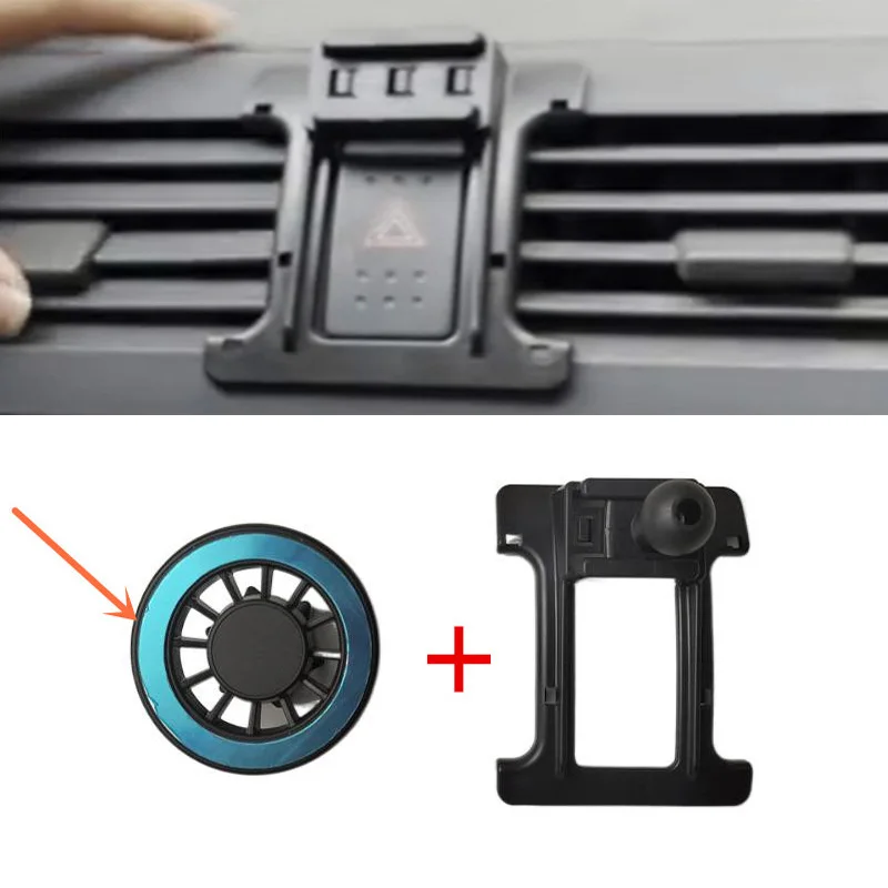 1Set ABS Kunststoff Material Für 2005-2016 Suzuki Swift Spezielle Auto Magnetische Telefon Halter Feste Halterung Ständer Mobile