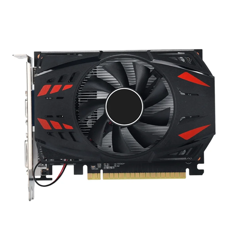 بطاقة رسومات ABJG-GT730 4GB DDR3 128 بت 700 ميجا هرتز 40 نيوتن متر PCI-E 2.0 16X DVI + VGA - متوافقة