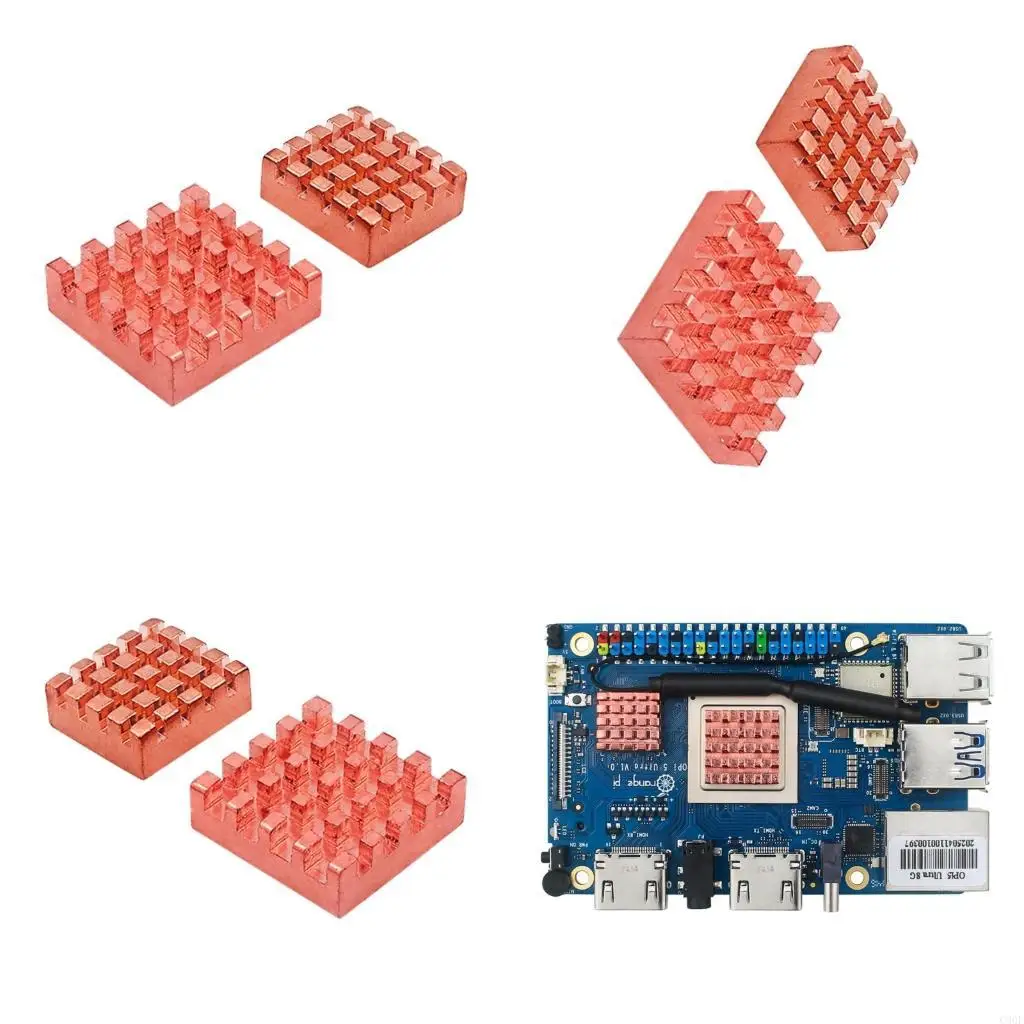 

C90F Coppers Cooling Module Efficient Temperature Control for 5 Computer Board
