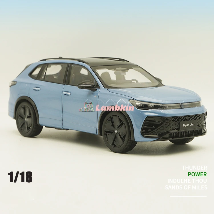 Model Decoration 1:18 1:18 Original SAIC Volkswagen TIGUAN L Pro  L 2024 Alloy Car Model Collector Memorial miniature model