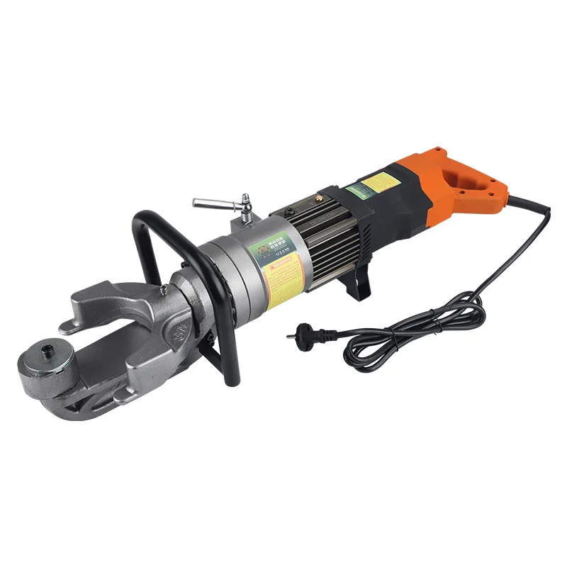 Portable Electric Steel Bar Bending Machine Portable Press Brake Small Rebar Hydraulic Tool Straightening in One