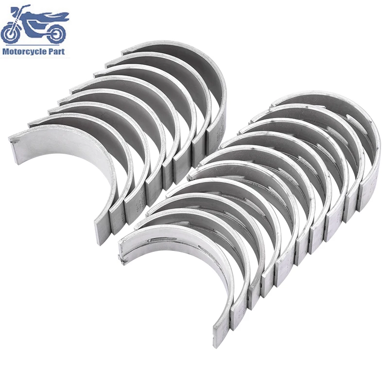 

Motorcycle Engine Crankshaft Tile & Connect Rod Bearing Set STD +25 +50 +75 +100 For Kawasaki ZX-10R 2004-2018
