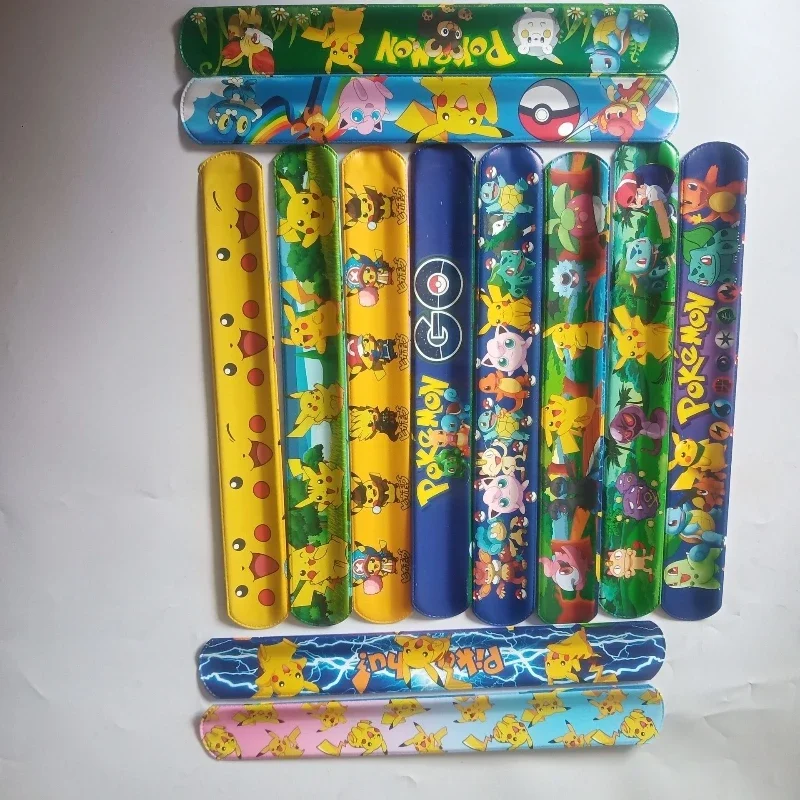 5/10/20pcs Monster Cute Elf Bracelet Kawaii Poke Wristband Anime Pat Circle Party Decoration Diy Toy Birthday Gifts