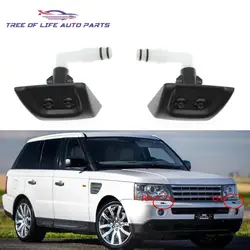 Dla Range Rover Sport 2005 2006 2007 2008 2009 reflektor przedniego zderzaka spryskiwacz strumieniowy wycieraczek lampa czołowa DNJ500100 DNJ500110