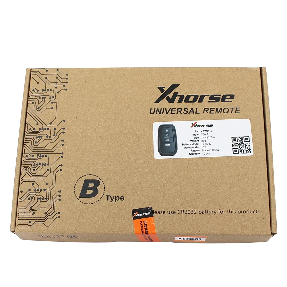 Xhorse VVDI XM38 Smart Key XSTO01EN Universal Remote  8A 4D 4A for Toyota Lexus Updated Version of  XM  XSTO00EN