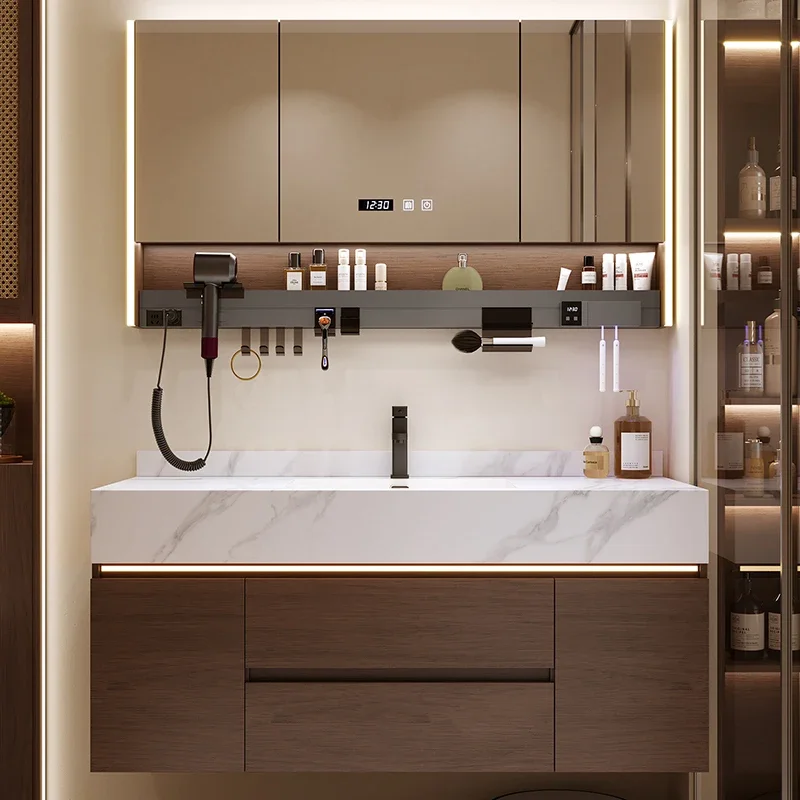 

Wooden Chinese Style Bathroom Cabinet Large Disinfecting Drawers Safe Space Saver Cupboard Modern Archivadores Unique Furniture