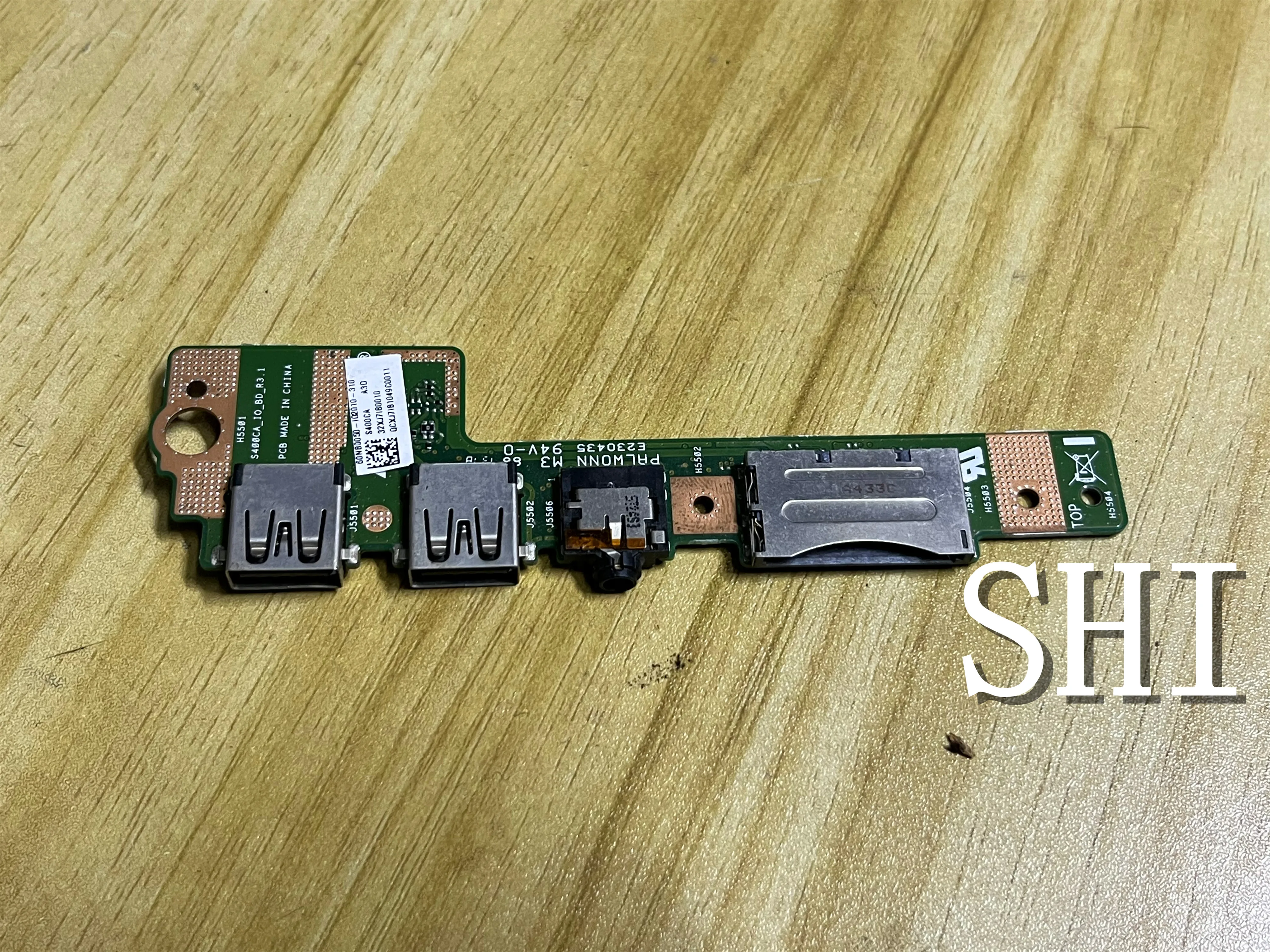 S400CA Used Genuine FOR Asus Vivobook S400CA_IO_Board USB Sound Card 100% TESED OK Free shipping