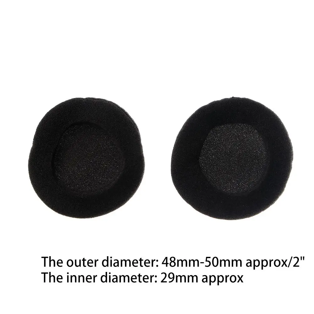 10 個 PX100 ヘッドフォン 50 ミリメートル交換用ソフトスポンジイヤーパッドヘッドフォンスポンジパッドイヤーパッド