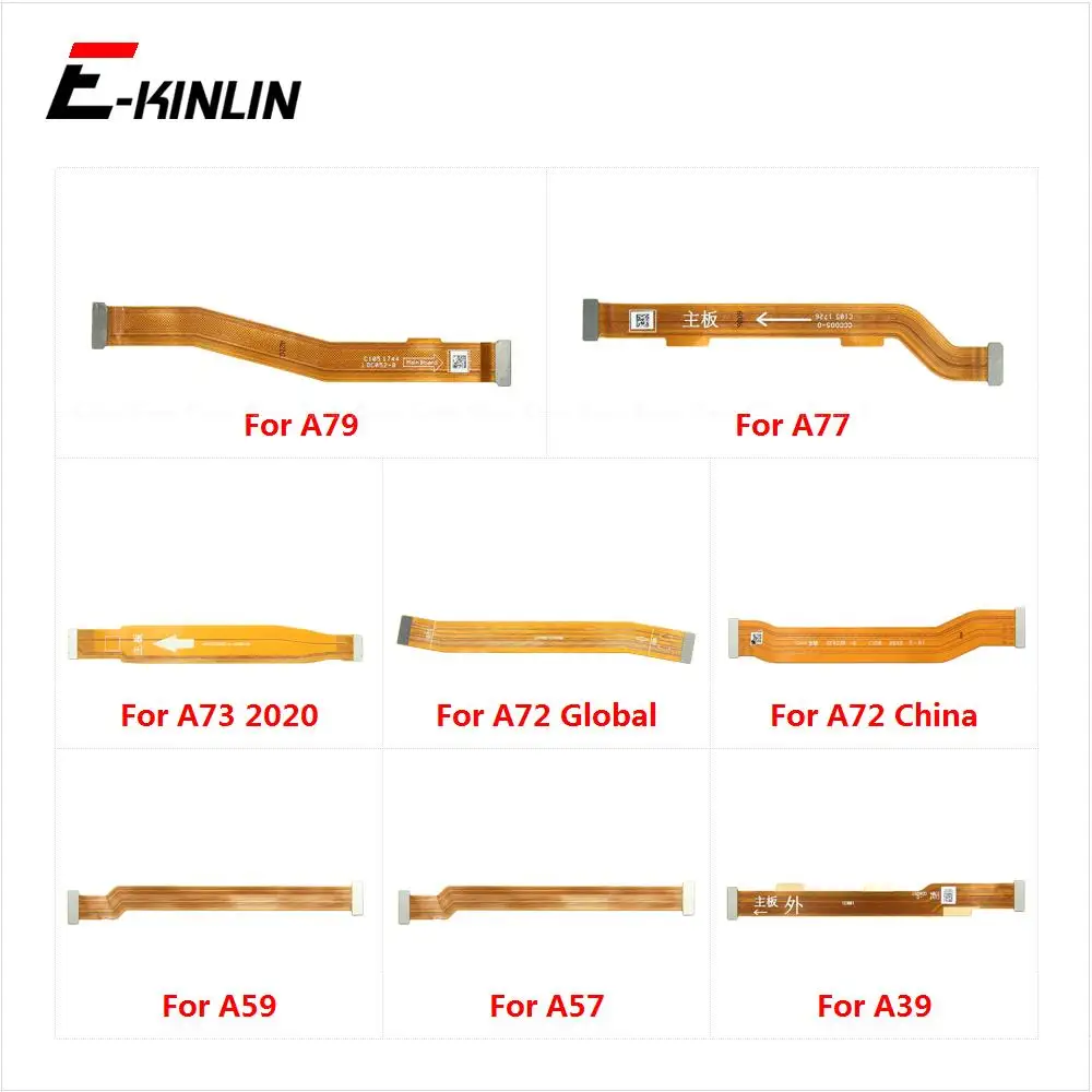 Main Board Motherboard LCD Connector Flex Cable For OPPO A39 A68 A59 A72 Global A73 A77 A79 Parts