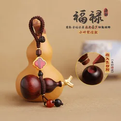 Pure Brass Faucet Gourd Car Keychain Pendant