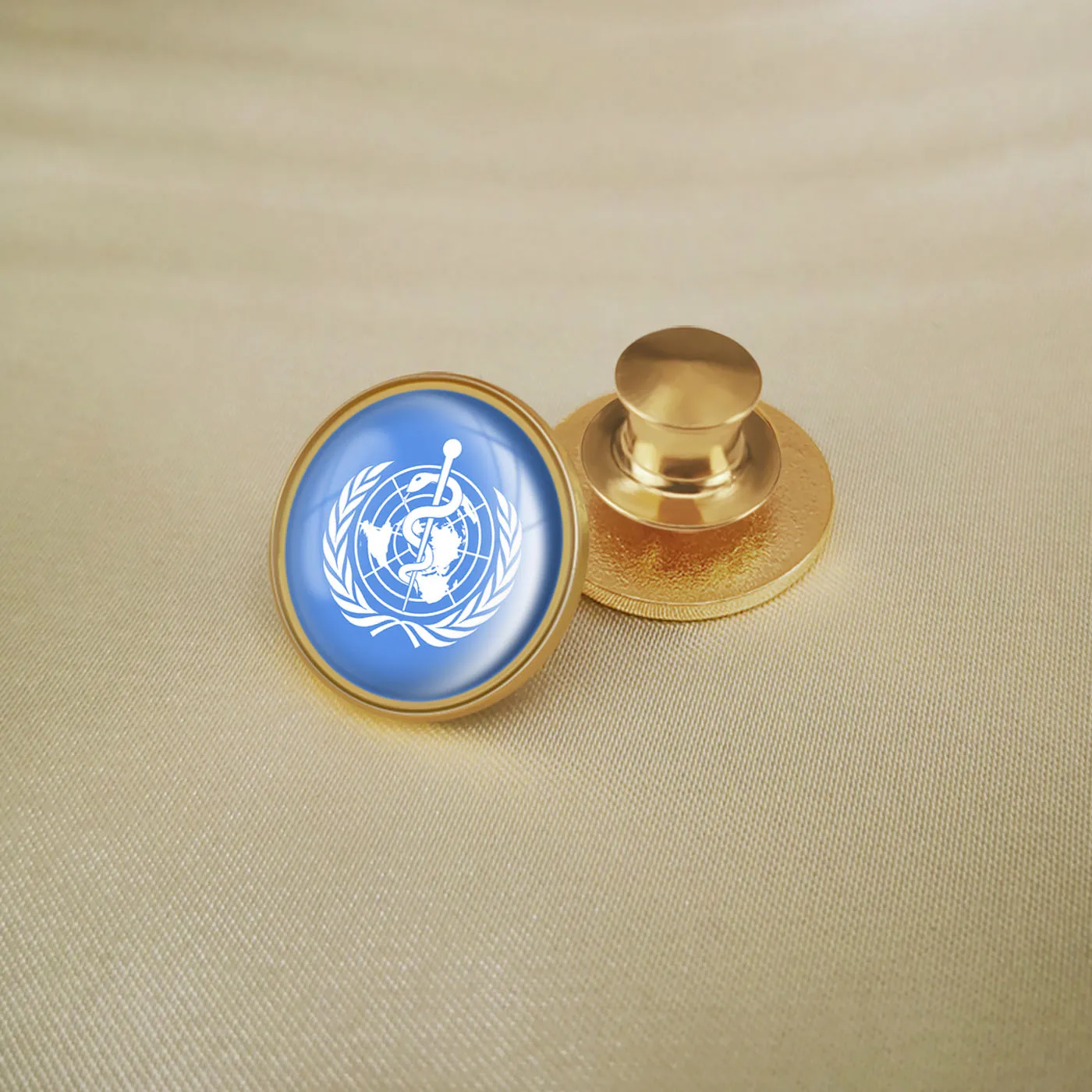 World Health Day Flag Lapel Pins Country Badges