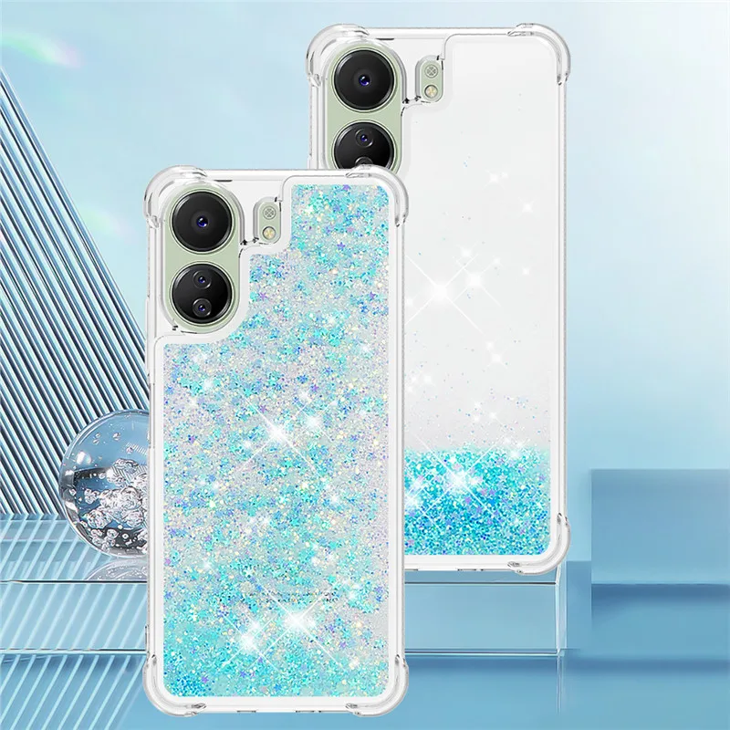 Fundas Redmi 13C Quicksand funda para Xiaomi Redmi 13C Coque suave líquido Bling cubierta para Xiaomi Redmi 13 C funda de teléfono Capa