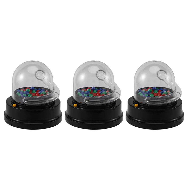 เครื่องจับสลากไฟฟ้า A30F-3X เครื่องเล่นลอตเตอรี่ขนาดเล็ก เกมส์สั่นลูกบอลนำโชค บอร์ดเกมส์เพื่อความบันเทิง