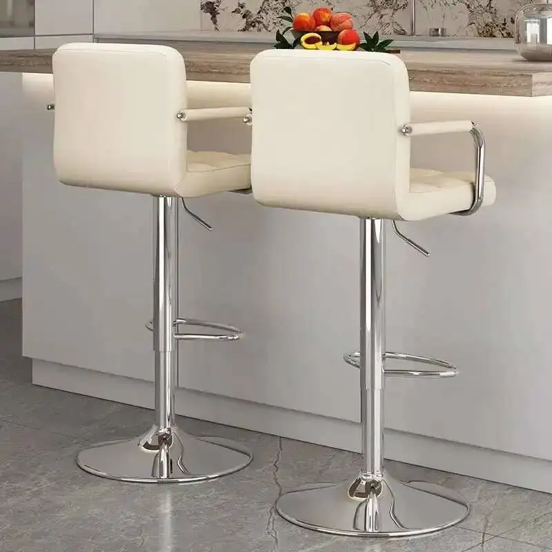 

Качественный телескопический барный стул, современные скандинавские черные стулья для отдыха, регулируемые минималистичные табуреты для бара, высокая мебель